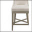 Tabouret de comptoir avec siège pivotant