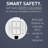 Radiant 15 Amp Tamper Resistant Self Test Simplex Single GFCI Outlet