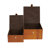 Brownsburg 2 Piece Handmade Faux Leather Decorative Box Set-765239754-764850801