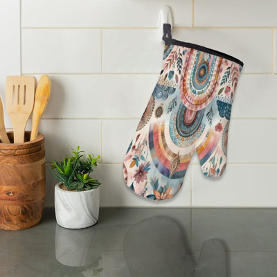 Sergé de coton Rainbow Bohemian