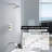 Complete Shower System with Rough in-Valve-65073724