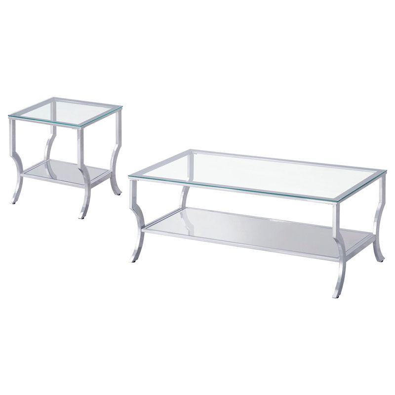 Ensemble de tables basses 2 pièces Seroff