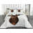 Deer Rustic Polyester Coverlet-41890118