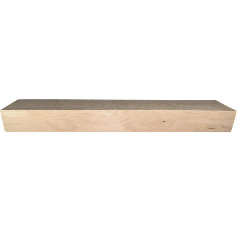 Tablette de cheminée Chyna, 36 po, Naturel