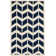Chevron Wool Hand Woven Area Rug
