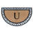 Vanslyke Non-Slip Doormat for Outdoor Entrance Front Door Mat 48" x 30" Semicircular-1092484946