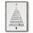 Christmas Tree Framed Print - Solid Wood