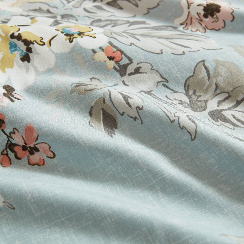 Vintage Floral Bedding Sets Polyester Comfort Twin Xl