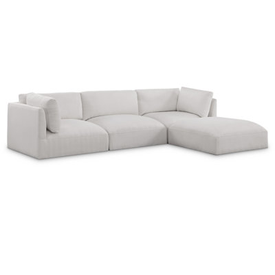 Hulin Upholstered L-Shaped Sectional Reversible