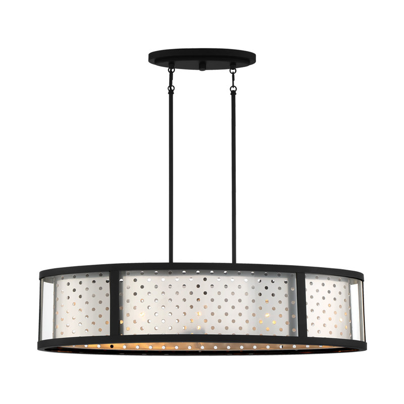 Luminaire suspendu 5 Lt Island, Chrome
