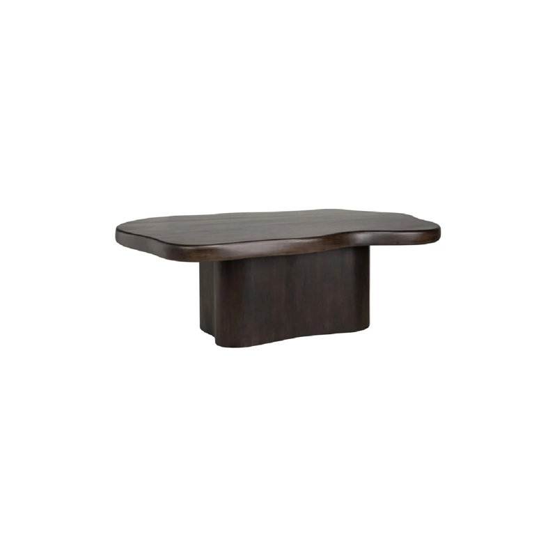 Dining Table Acacia Solid Wood Dining Table, 30"H x 55"L x 91"W