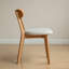 Chaises de salle à manger rembourrées en chêne massif, chaises de ferme confortables à dossier courbé avec housses de coussin amovibles-1293741188-1306737411