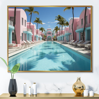 USA Miami Vibes - Usa Canvas Print