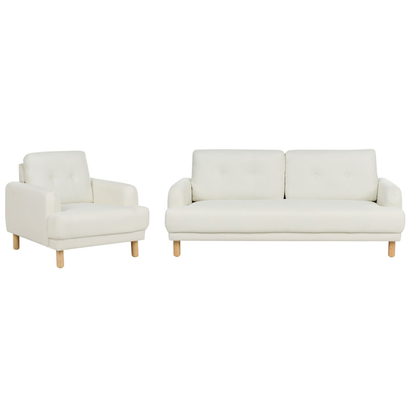 Rinna 2 - Piece Living Room Set, Off White