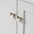 Ariel Cambridge 36 In. Right Offset Vanity With 2 In. Carrara Marble Countertop-105903789
