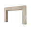 Sabine Contemporary Wood Fireplace Mantel Surround Kit Includes Wooden Mantel Surround And Shelf-83100254-83100252