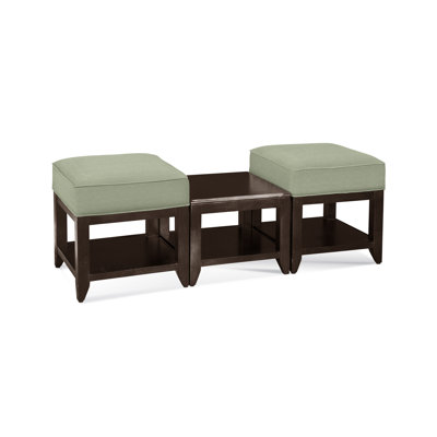 Elements Upholstered Cube Ottoman