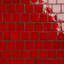 Emery 4x4 Square Handmade Crackled Glossy Terracotta Tile-905382735