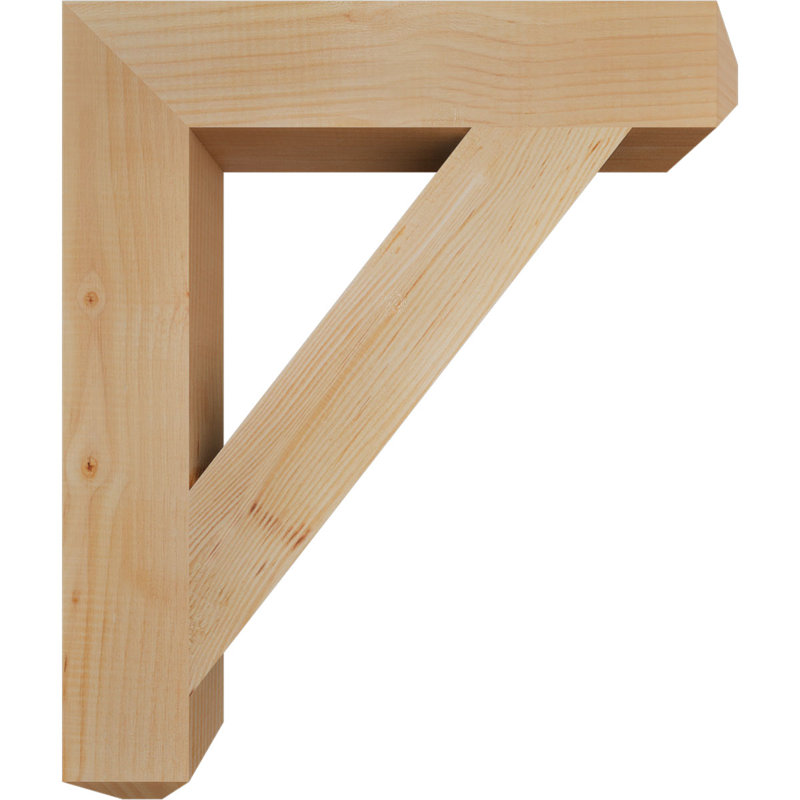 Support pour artisan traditionnel, H 26 po x l 3,5 po x P 22 po, Douglas (lisse)