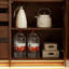 Buffet rétro et simple sur pied-1293055051