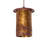 8 - Light Rust Pendant