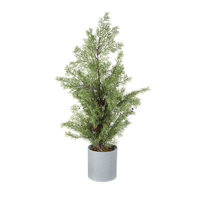 24'' Faux Pine Tree in Pot