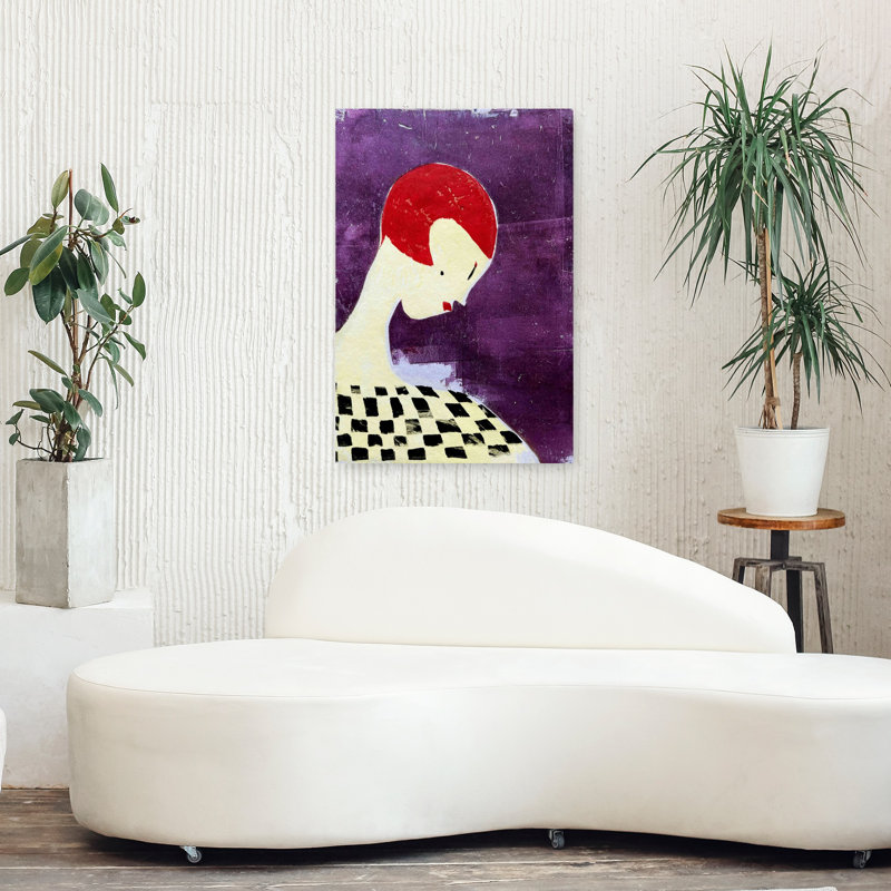 Art contemporain contemporain abstrait, H 36 po x l 24 po