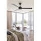52" Tora 3 - Blade Standard Ceiling Fan with Remote Control