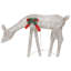 Mesh Christmas Reindeers Lighted Display Set-1870032191