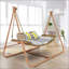 Hammock Swing Chair With Stand For Indoor