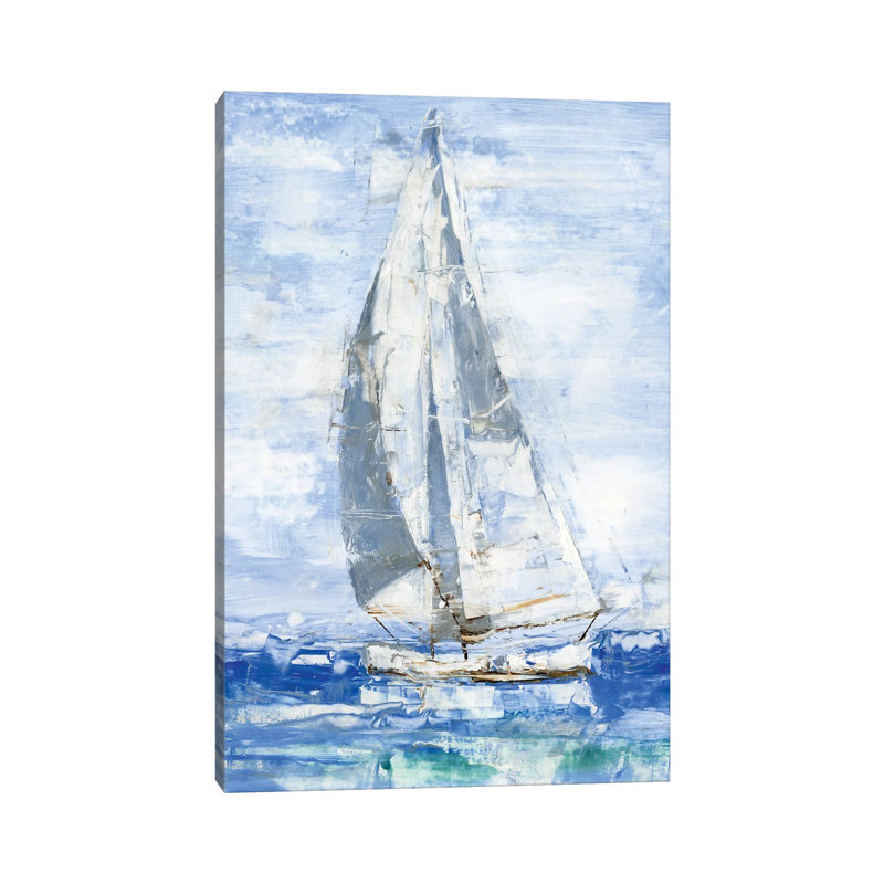 Blue Sails I by Ethan Harper - Wrapped Canvas Gallery-Wrapped Canvas Giclée, 101.6cm H x 66.04cm W x 1.91cm D