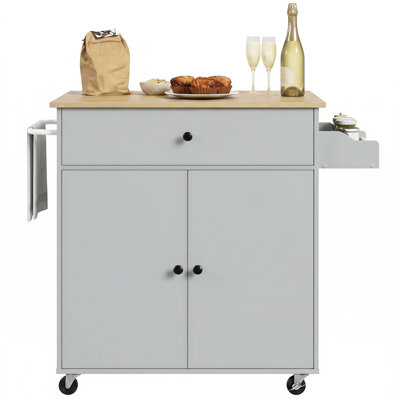 106 cm W Kitchen Island with