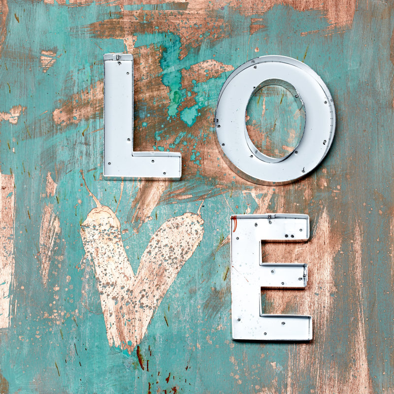 Love Patina I by Kent Youngstrom - Wrapped Canvas Print, 51cm H x 51cm W