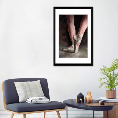 «Graceful Slipper», impression sur toile