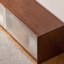 Retro simple style solid wood TV cabinet