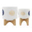 PLAQUE DE FENTES 5/8 "AVEC SUPPORT, BLANC