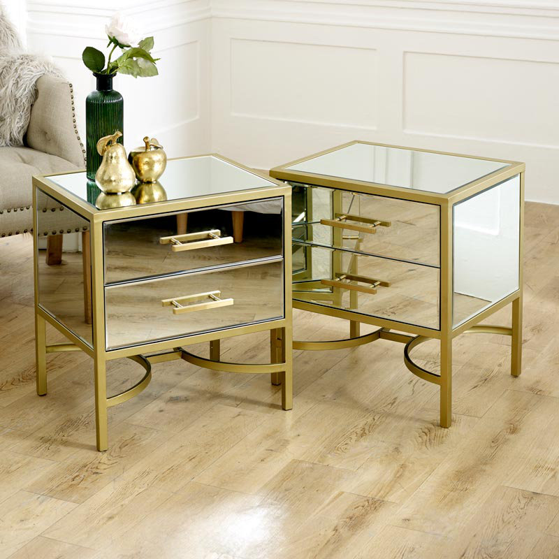 Rachel 50cm W Bedside Table
