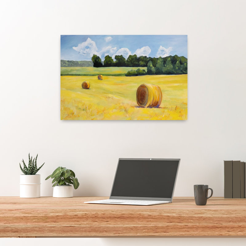 Golden Hay Field, H 16 po x l 24 po