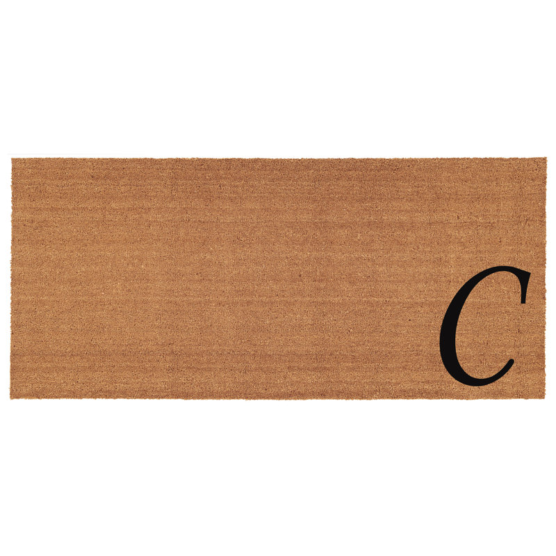 Zebrowski Non-Slip Doormat, C, Rectangle 2' x 4'