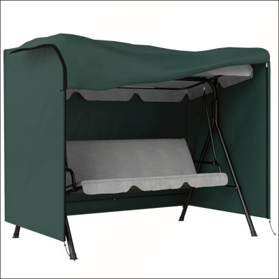 Housse de balançoire pour hamac de patio durable avec protection UV et ajustement facile pour une utilisation toute l'année