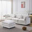 Modulaire 3 places avec repose-pieds-1761025353