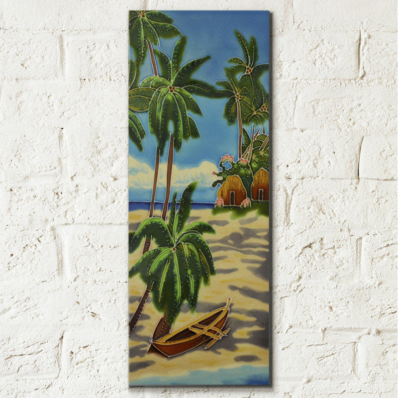 Handmade Nautical & Beach Wall Decor on Ceramic / Porcelain