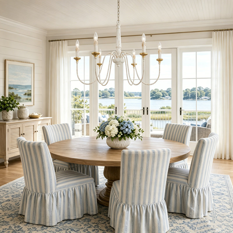Gravitt 6 - Light Farmhouse/Tranditional Chandelier for Living Room & Dining Room