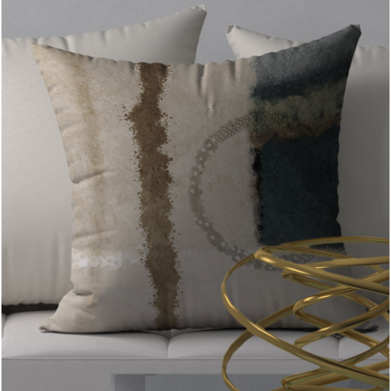 Housse d’oreiller carrée en pur-sang grasseau, 20 po X 20 po