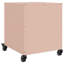 Anadalay 36cm W Steel Bedside Table-905989312