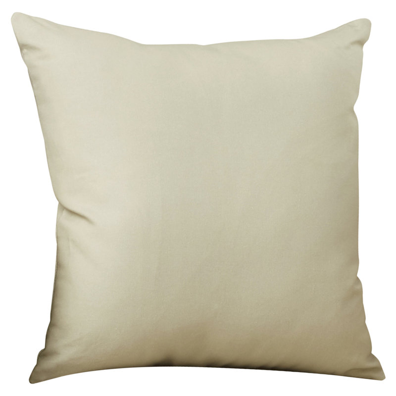 Solid Reversible Throw Pillow, Sage, 18" H x 18" W