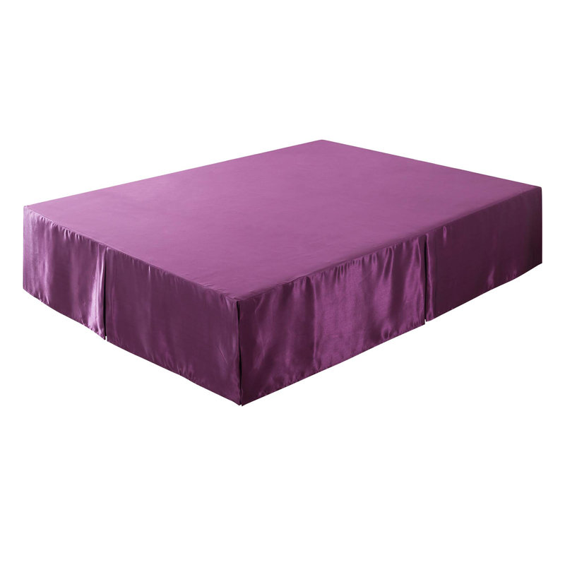 Tailored Bed Skirt, Purple, California King