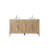 60 " W Freestanding Standard Free Standing 2 Double Vanity Bathroom Vanity With Engineered Stone Top-111376071