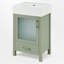 Meuble-lavabo simple 20 po avec comptoir en céramique-1145092586
