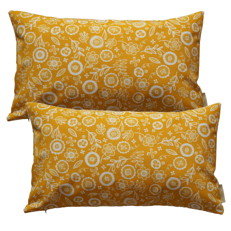 Floral Cushion, 50 x 92 cm